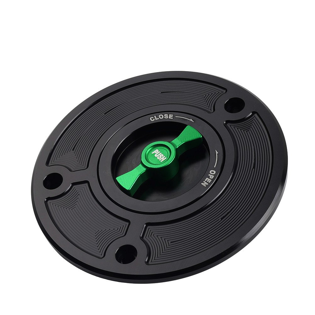 Fuel Gas Tank Cap Keyless For KAWASAKI NINJA 250 500 EX250 ZRX