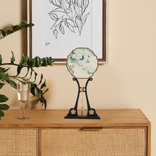 Éventail Pliant À La Main Porte-éventail Traditionnel Présentoir