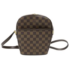 Louis Vuitton Ipanema PM Shoulder Bag N51294 PVC Leather Brown #KN1215