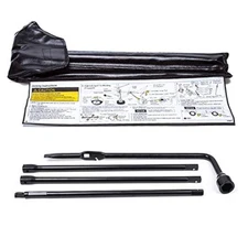 lecwof spare tire tool kit fit for gmc chevy chevrolet silverado sierra tahoe...