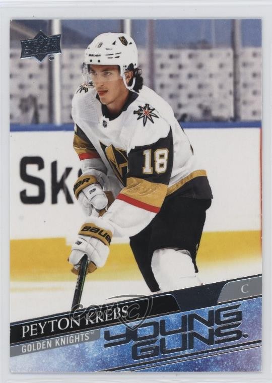 2020-21 Upper Deck Young Guns Peyton Krebs #239 1lq2