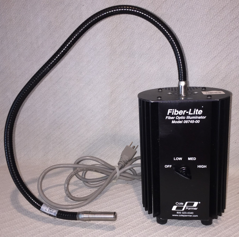 Fiber-Lite Fiber Optic Illuminator Model 9745-00 ~ 120V - 60 Hz - 50W -GUC