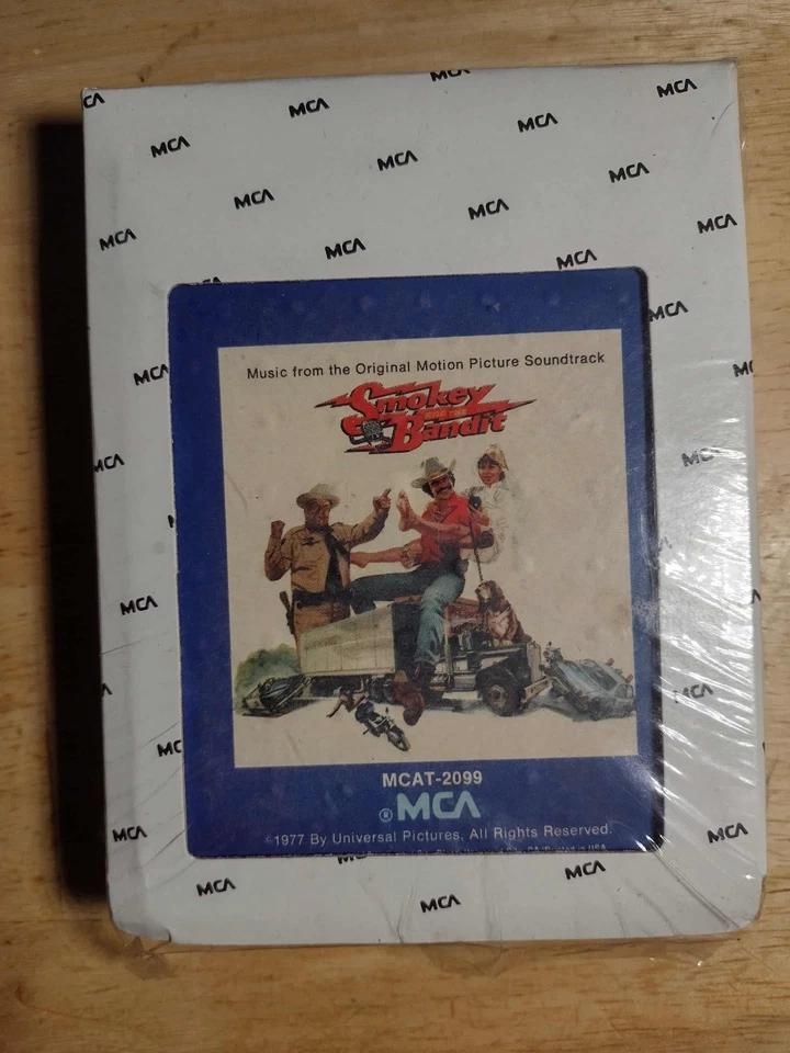 Smokey and the Bandit  Original Soundtrack 8 Track Tape  ( SEALED) AND CASSETTE  - Image 2 of 4