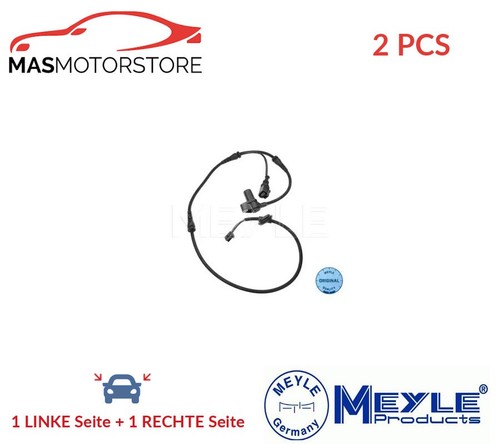ABS SENSOR DREHZAHLFÜHLER PAAR VORNE MEYLE 100 899 0097 2PCS A NEU OE QUALITÄT