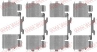 1X Quick Brake 109-1725 ZubehöRsatz Scheibenbremsbelag FüR CitroëN Opel Fiat Peu