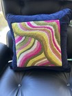 Jonathan Adler Bargello Waves Pillow Square Needlepoint Multicolor  17 x 17 — photo 10