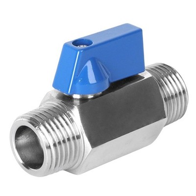 18 Inch Stainless Steel Valve for Mini Ball Valve with Integrated Thread Design