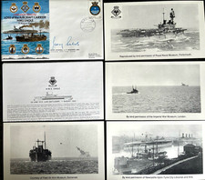 Navy Cover -HMS EAGLE - Sunk By German U-Boat WW2 - Signed Rear Admiral Sanders