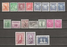 AUSTRALIA 1937/49 SG 164/178 + 168a/b/ca + 175a MNH