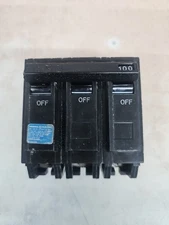 General Electric THQB3100 Bolt-On Circuit Breaker 100A 3P 240V 3PH OT W#