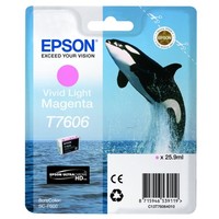 Original Epson T7606 C13T76064010 Tinte Photo Magenta