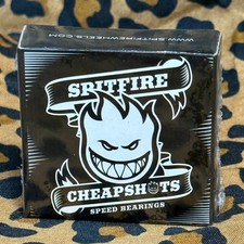 NEW Spitfire Cheapshots Skateboard Bearings Guaranteed Speed Factory Sealed