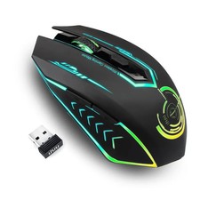 Wireless Gaming Mouse Up to 12000 DPI, Rechargeable USB-C Wireless Mouse with...