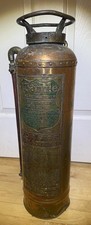 Rare Antique NYFD Copper Fire Extinguisher Foamite