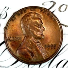 * 1955/55 DDO * SUPERB+ GEM BU MS LINCOLN WHEAT PENNY * FROM COLLECTION