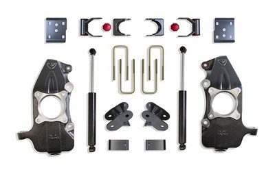 MaxTrac KS334124-4 2''/4'' Lowering Kit Spindles Req 22'' Rims or Larger F-150 4WD