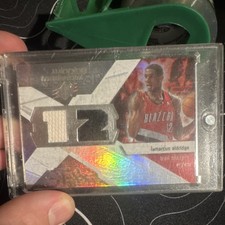 2008-09 SPx Winning Materials LaMarcus Aldridge #WMJ-LA 1e2l