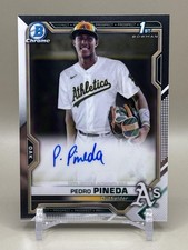 Pedro Pineda Bowman Chrome 2021 Auto