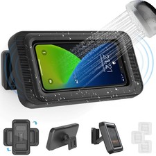 Waterproof Shower Holder with 480  Rotation  Enhanced Sound Quality  Adjust...