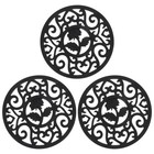 3 stücke Multifunktionale Hohlküchenetisch Matten Silikon Küchentatmatten