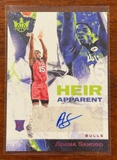 Adama Sanogo 2023-24 Court Kings Heir Apparent Auto RC Pink #1/8 #HA-SAN Bulls