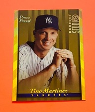 1997 Donruss Studio Gold Parallel Tino Martinez -Only /500 Made - Yankees Legend