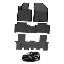 Floor Mats Custom Fit for 2021 Kia Sorento Bench Model 7 Seats 2021-present