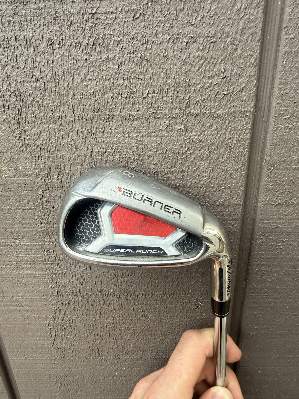 Taylormade Burner Superlaunch 8 Iron Regular Flex Steel Shaf