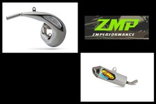FMF HONDA CR250R 00-01 GNARLY EXHAUST PIPE WITH POWERCORE 2 SILENCER MUFFLER