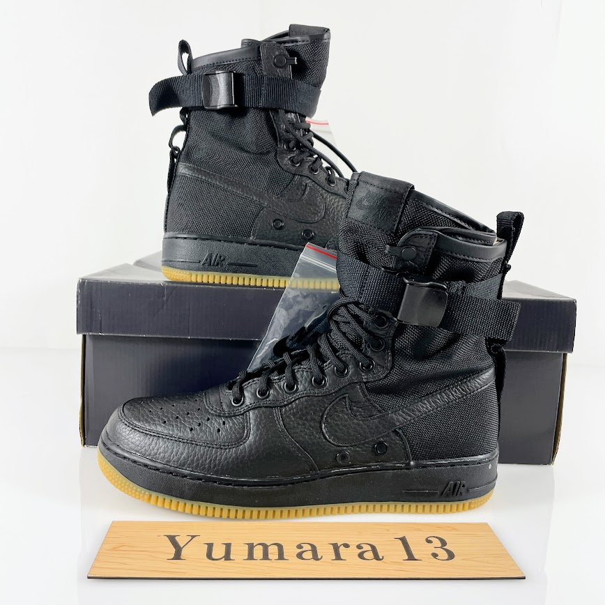 Nike Sf Air Force 1 Boots Black Gum 864024-001 Men's Size | eBay