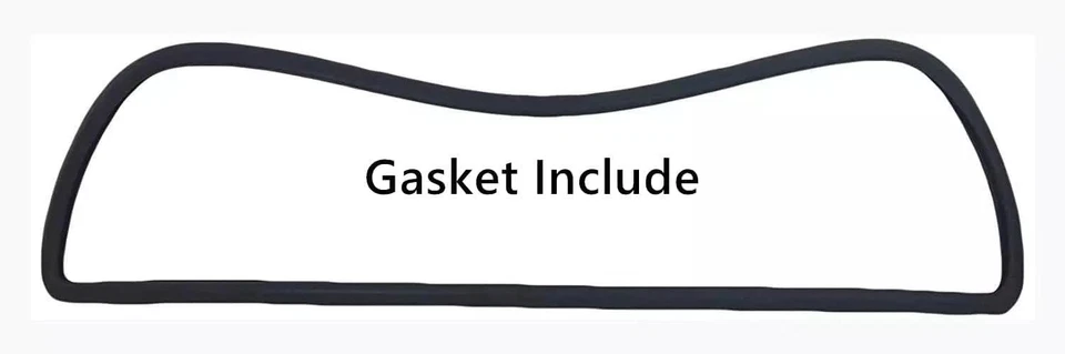 Fit 73-79 Ford F100 F150 F250 F350 F500-F700 Back Window Glass SAT. W/Gasket - Image 4 of 4