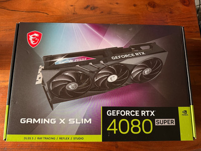 RTX 4080 SUPER MSI 16G GAMING X SLIM