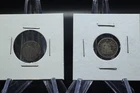 2 Seated Liberty Half Dimes, 1853-O - 1858