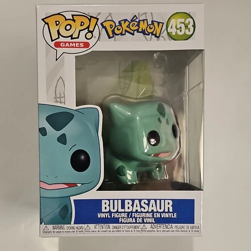 Funko Pop! Vinyl Pokémon Bulbasaur #453 Games Figure Green 2020 DRM210624