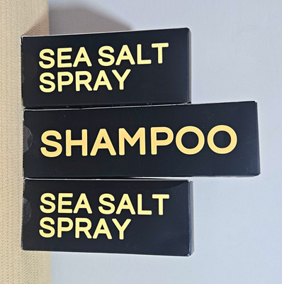 Based Sea Salt Texturizing Hair Spray, Alcohol/Paraben/Sulfate-Free, Santal