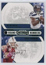 2020 Panini Contenders Round Numbers Emerald Colby Parkinson DeeJay Dallas 1o1f