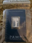 5 Gram PAMP Statue Of Liberty Silver Bar In Assay. LOW SERIAL NUMBER!!
