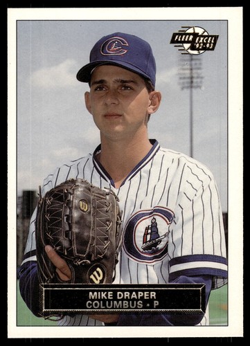 1992-93 Fleer Excel #206 Mike Draper - Picture 1 of 2
