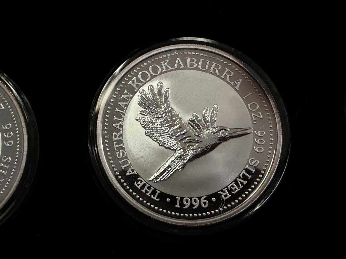 1990-2009 Australia Perth Mint 1 oz .999 Silver Kookaburra 20-Coin