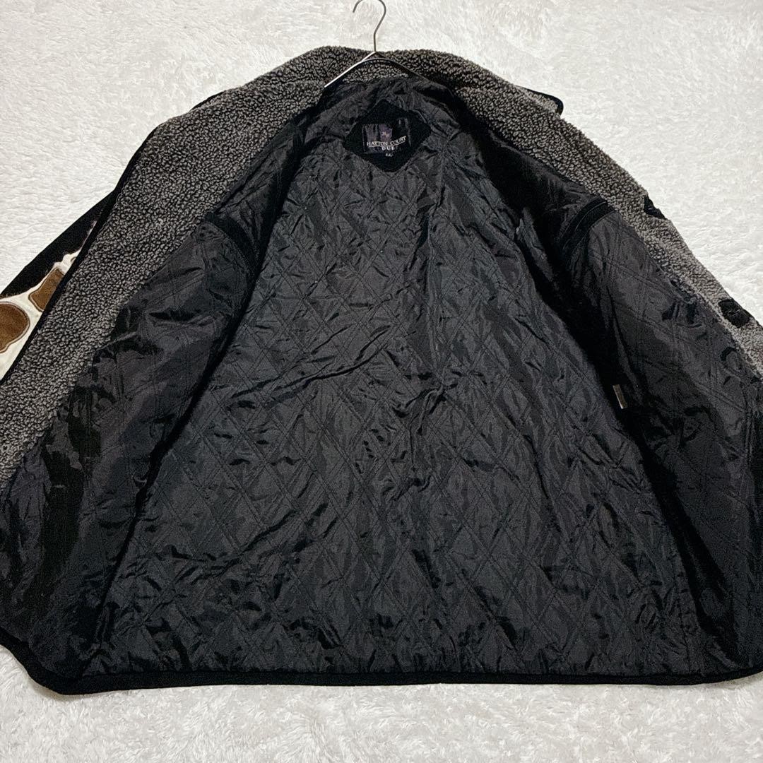 Embroidered Native Pattern Pigskin Suede Boa Coll… - image 3