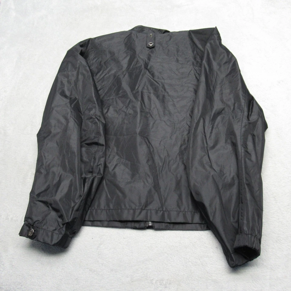 Joe Rocket Moto Jacket Womens Small Black Full Dual Zip Inner Jacket Waterproof - Image 3 of 4