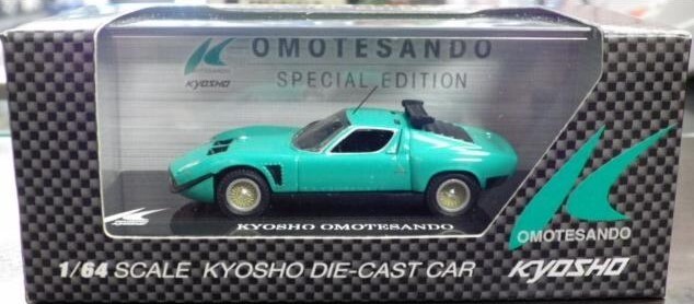 今季ブランド Jota Lamborghini 1/64 KYOSHO SVR Omotesando [KYOSHO Green 乗用車