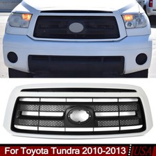 Fits 2010 2011 2012 2013 Toyota Tundra Super White Front Bumper Upper Grille New