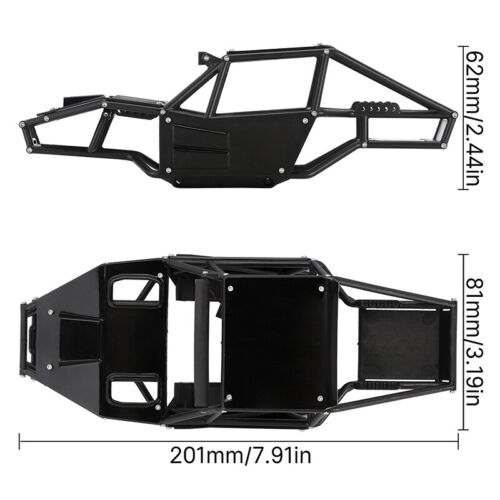 INJORA Rock Nylon Buggy Body Shell Chassis for 1/18 Traxxas TRX4M Upgrades - Picture 10 of 62