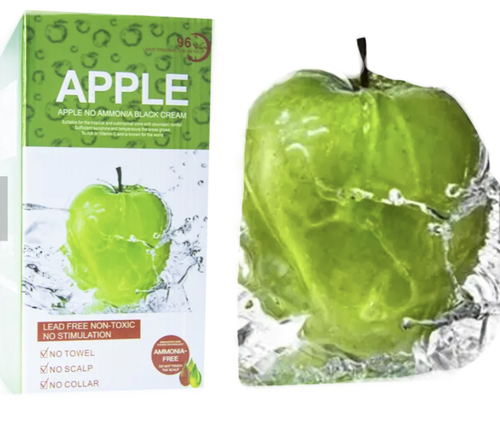 Mokeru Apple Hair Dye Cream 500ml A & B Black - Picture 2 of 5