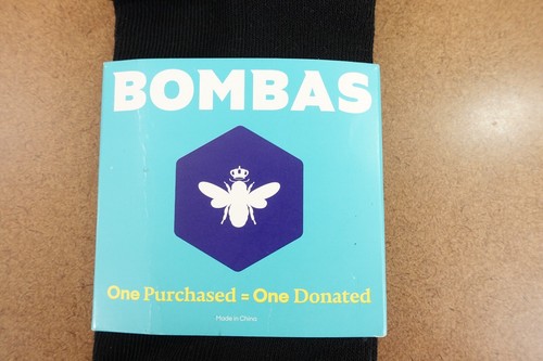 Bombas Large W 11-13 M 9-13.5 Black Midweight Ankle Socks 2 Pairs NWT - Bild 3 von 6