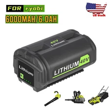 40V Battery For Ryobi 40 Volt 6.0Ah Lithium OP4050 OP40602 OP40261 OP4060 OP4030