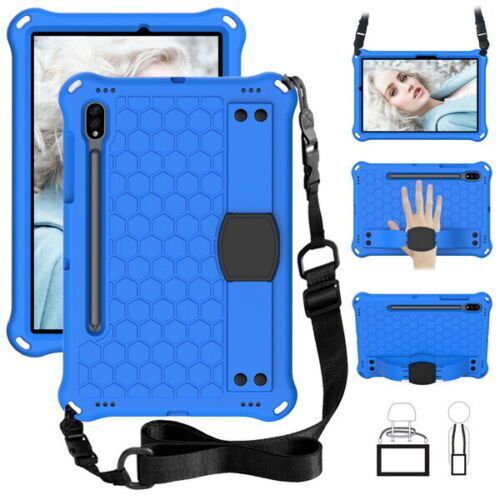Stojak Pasek na rękę Etui do Samsung Galaxy S8 X700 / X706 S7 T870 / T875 11 cali Cover - Zdjęcie 16 z 18