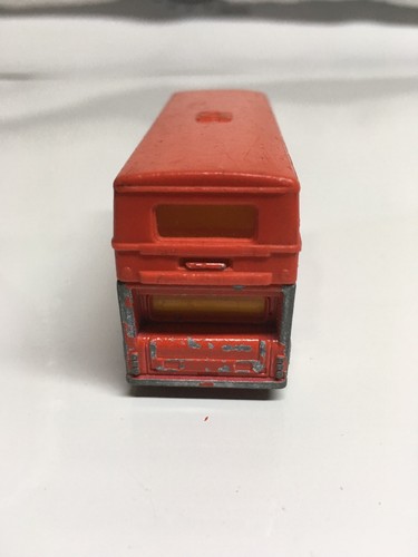 Majorette British London Bus Visit #286 Red 1/125 Scale Made in France - Picture 3 of 7