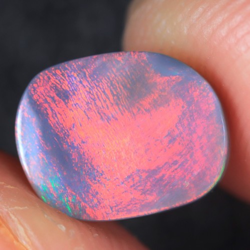 1.95TCW Australian -Lightning Ridge Natural SEMI BLACK OPAL KucinaOpals +VIDEO - Picture 2 of 4